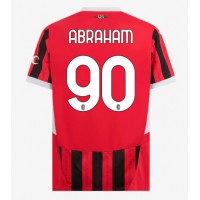 AC Milan Tammy Abraham #90 Fotballklær Hjemmedrakt 2024-25 Kortermet